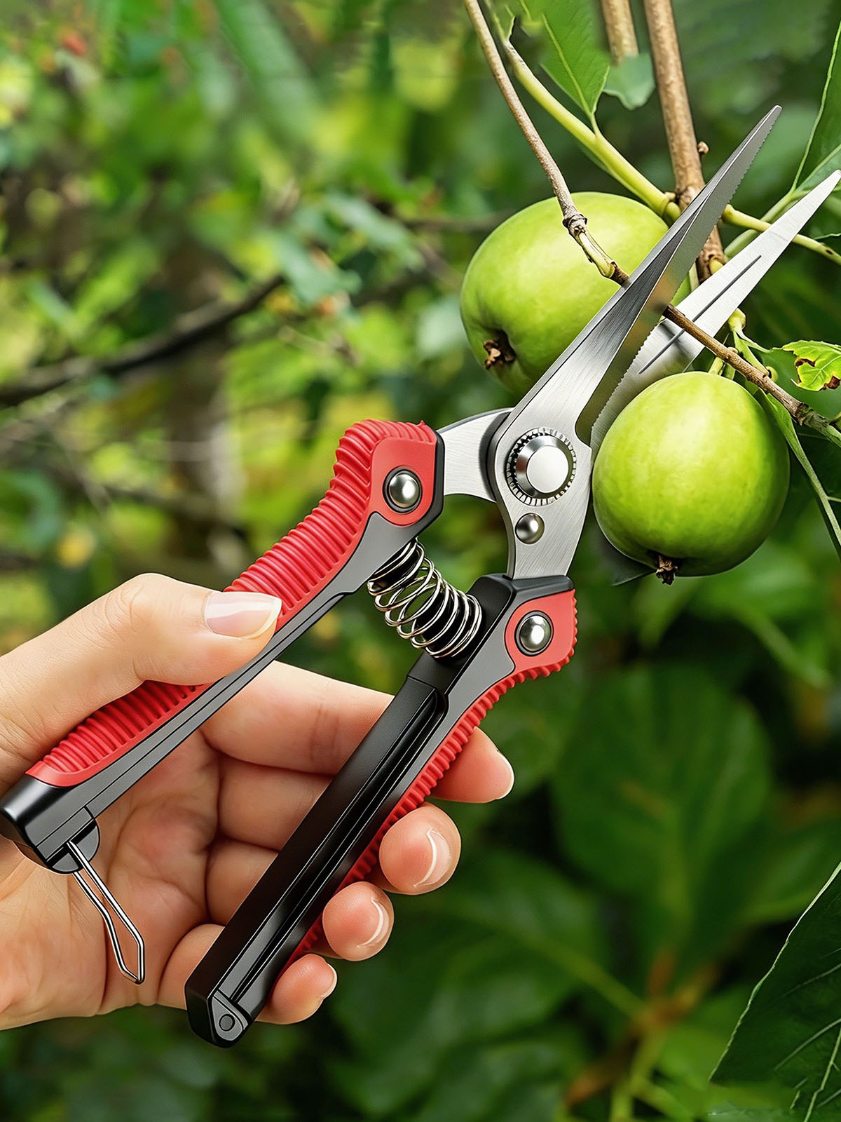 Bonsai Garden Knife - NEWSHARK Edelstahl-Gartenschere Scharfe Astschere mit Rutschfestem