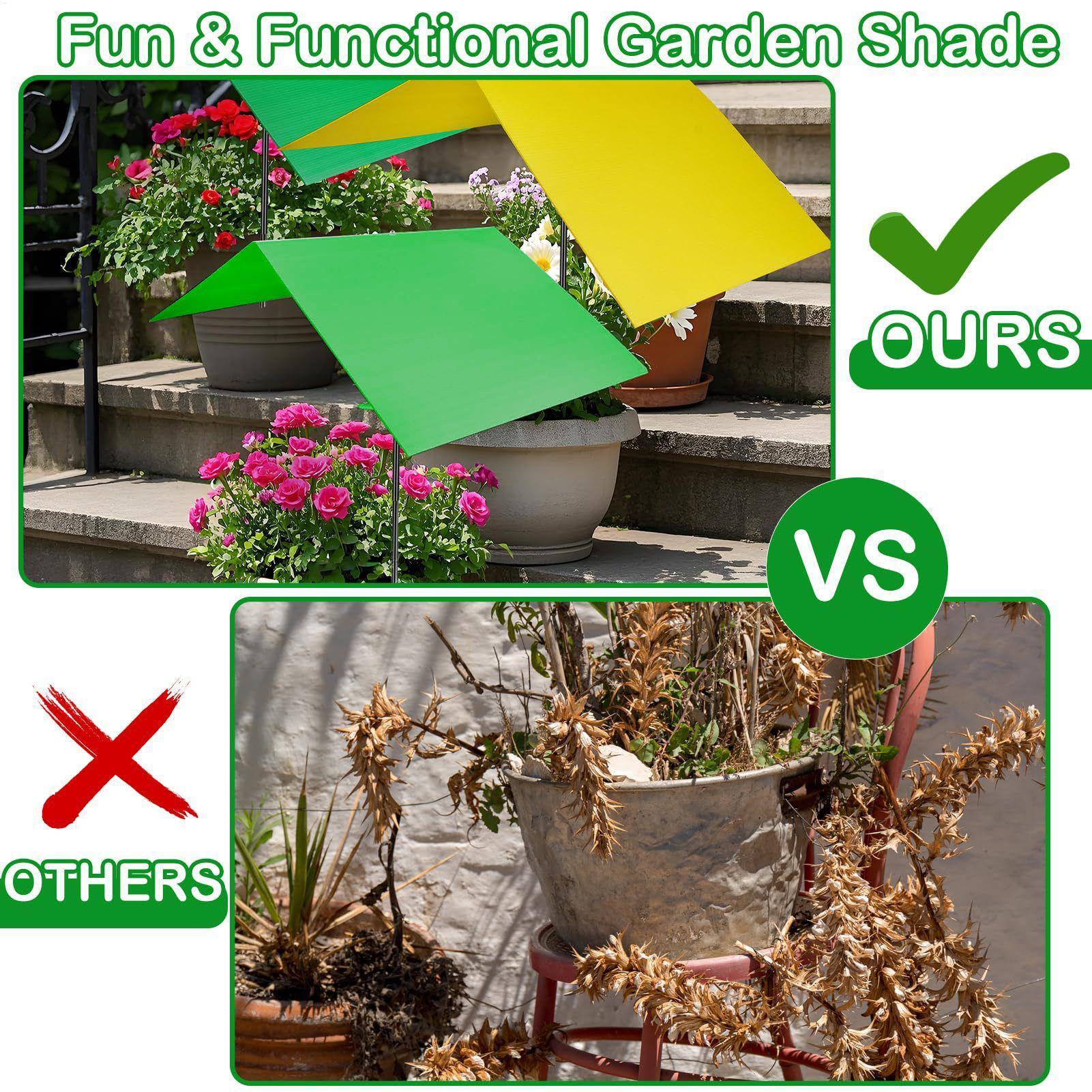 Bonsai Garden And Cafe - Pflanzenschirm, Anti-UV-Hitzeschutzabdeckung, Pflanzenschattenschirm für Topfblumen, Bonsai,