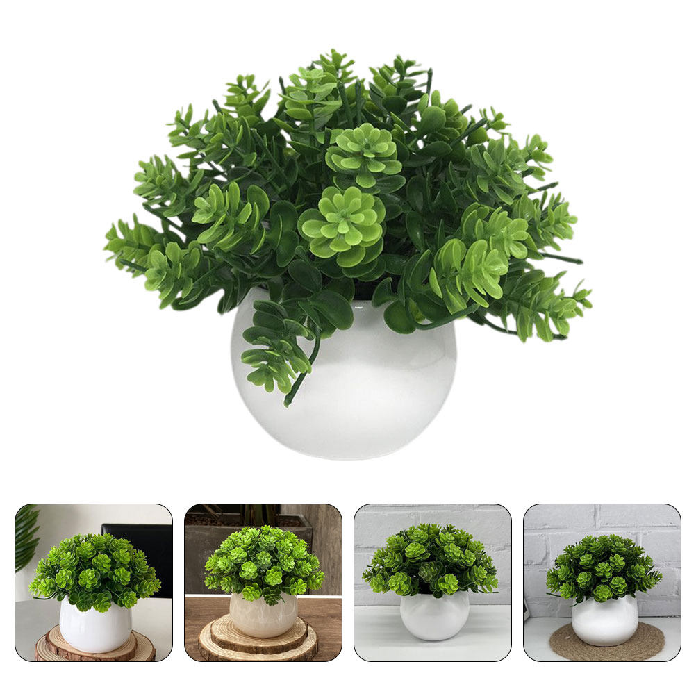 Bonsai Garden And Cafe - Realistische Künstliche Bonsai-Pflanze im Topf zur