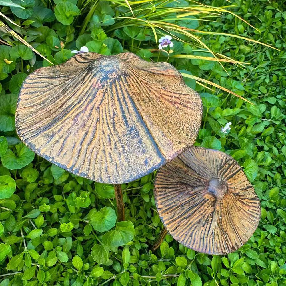 Retro Metall Rostiger Pilz Gar – Bonsai Gardener Bewertung und Preis