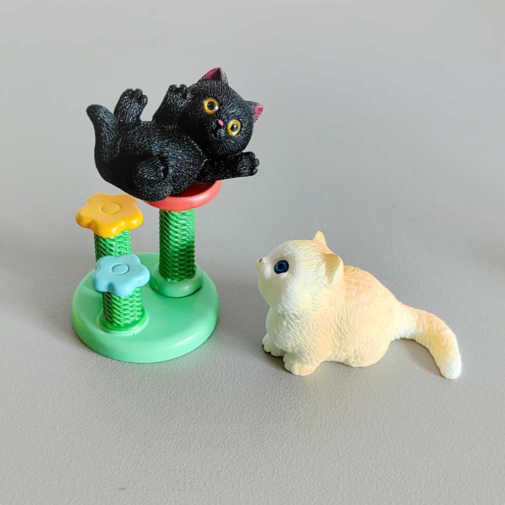 4 Stück süße Katze kleines Tie – Bonsai Garden Miniature Bewertung und Preis