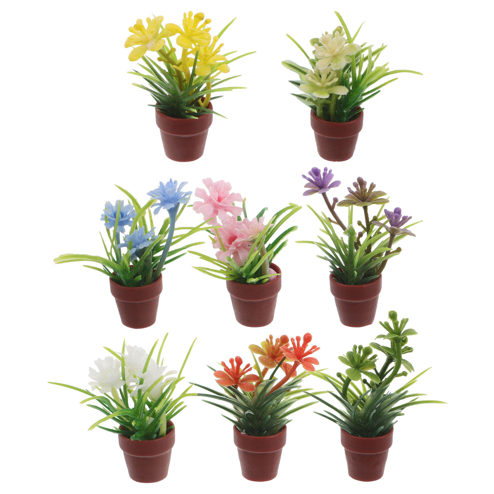 8 Stück Miniatur-Kunstpflanzen – Bonsai Garden Miniature Bewertung und Preis